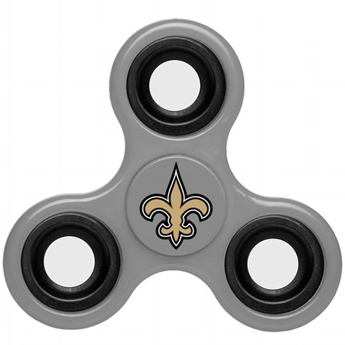 NFL New Orleans Saints 3 Way Fidget Spinner G12 - Click Image to Close